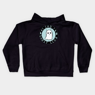 sad ghost club Kids Hoodie